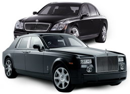 Luxury limousine in France
