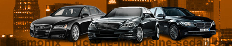 Private transfer from Chamonix to Lucerne with Sedan Limousine