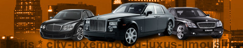 Private transfer from Paris to Luxembourg with Luxury limousine