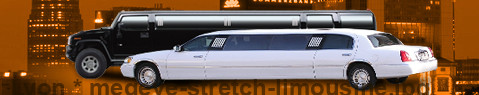 Private transfer from Lyon to Megéve with Stretch Limousine (Limo)