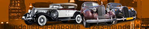 Vintage car Mandelieu-la-Napoule | classic car hire