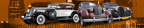 Private transfer from Chamonix to Turin with Vintage/classic car