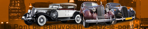 Vintage car Le Pont de Beauvoisin | classic car hire