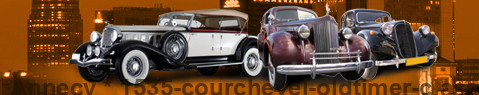 Private transfer from Annecy to Courchevel with Vintage/classic car