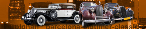 Trasferimento privato da Perpignano a Barcellona con Auto d'epoca