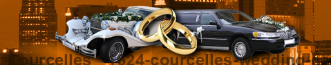 Auto matrimonio Courcelles | limousine matrimonio