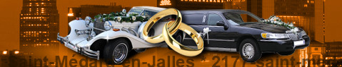 Voiture de mariage Saint-Médard-en-Jalles | Limousine de mariage