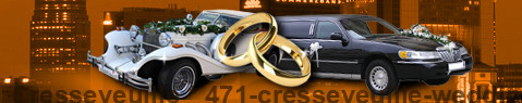 Wedding Cars Cresseveuille | Wedding limousine