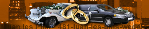 Voiture de mariage Juan les Pins | Limousine de mariage