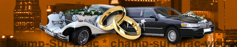Voiture de mariage Champ-Sur-Drac | Limousine de mariage