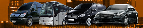 Privat Transfer von Courchevel nach Annecy