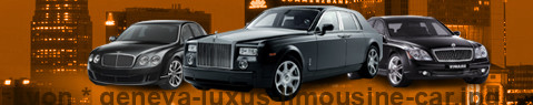 Privat Transfer von Lyon nach Genf mit Luxuslimousine