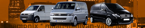 Private transfer from Chamonix to Milan with Minivan
