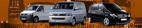 Private transfer from Chambéry to Serre Chevalier with Minivan