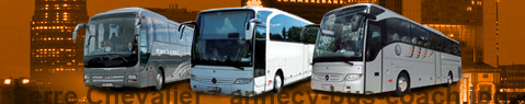 Trasferimento privato da Serre Chevalier a Annecy con Autobus