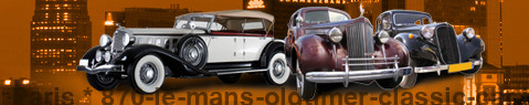 Private transfer from Paris to Le Mans with Vintage/classic car