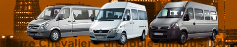 Private transfer from Serre Chevalier to Grenoble with Minibus