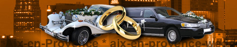Auto matrimonio Aix-en-Provence | limousine matrimonio