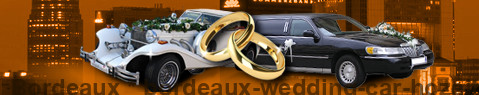 Hochzeitsauto Bordeaux | Hochzeitslimousine